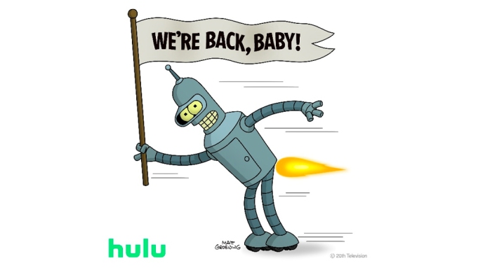 Снимка за 'Futurama' се завръща, този път по Hulu!